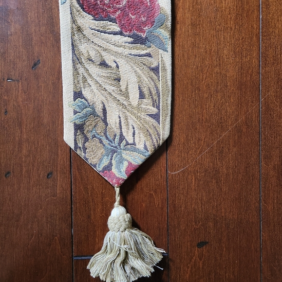 Vintage Metrax Craye Flemish Tapestries Bell Pull Brass - Picture 6 of 12